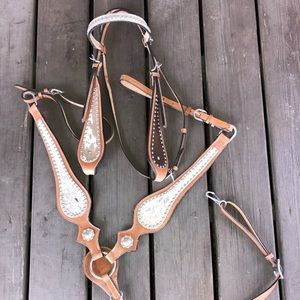 Cowhide Horse Tack Set